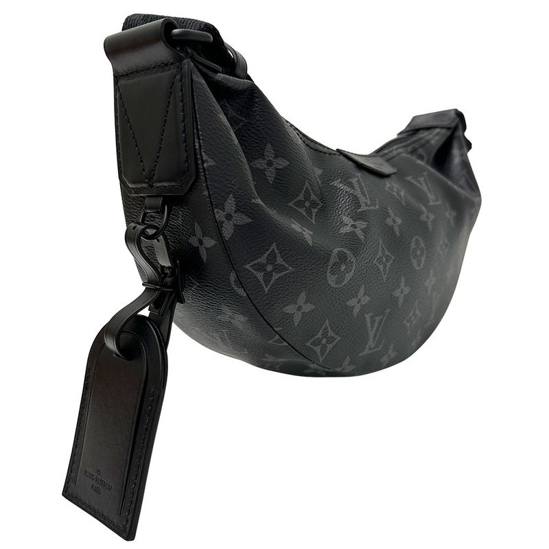 Louis Vuitton Bag Men's Brand Shoulder Bag Eclipse Monogram Eclipse Hammock Bag