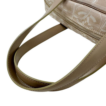 Chanel Bag Women's Branded Handbag New Travel Nylon Pink Beige Gold Hardware