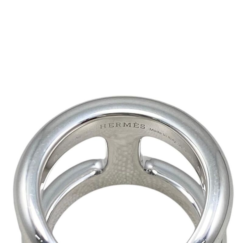 Hermes Ring Osmoz GM H102536b 00056 56 Size Ag925 Silver Hermes