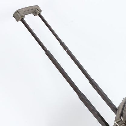 Prada Saffiano Leather Triangle Logo Suitcase Carry Case Bag Business Trip