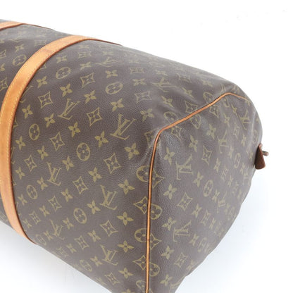 Louis Vuitton Monogram Keepall 55 M41424 Leather Boston Bag Business Travel