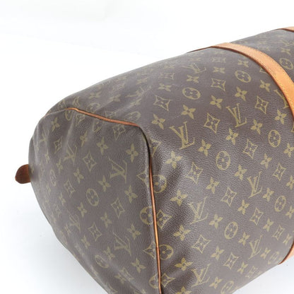 Louis Vuitton Monogram Keepall 55 M41424 Leather Boston Bag Business Travel
