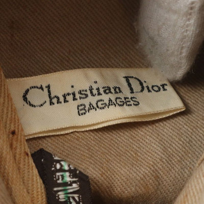 Christian Dior Trotter Leather Handbag Mini Boston Tote Brown Women's ECE Cx40-6