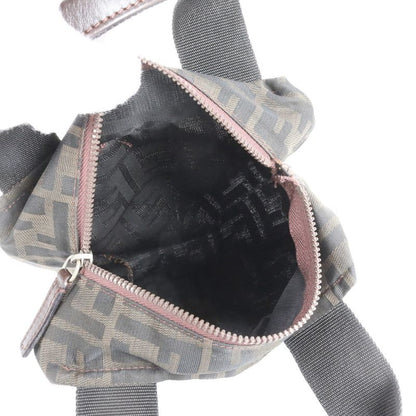 Fendi Zucca Leather Handbag Mini Tote 265410 Women's EUE Cx36-1