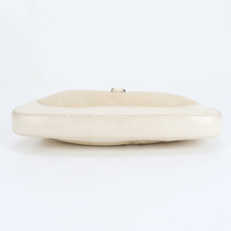 Gucci Jackie Leather Shoulder Bag Shoulder One Shoulder Tote 001-3306 Silver