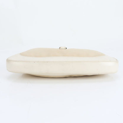 Gucci Jackie Leather Shoulder Bag Shoulder One Shoulder Tote 001-3306 Silver