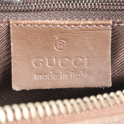 Gucci GG Canvas Leather Shoulder Bag Shoulder One Shoulder Brown 001-4299