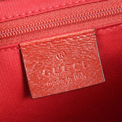 Gucci GG Canvas 113015 Leather Tote Bag Hand Silver Hardware Women's EUE Cx35-10