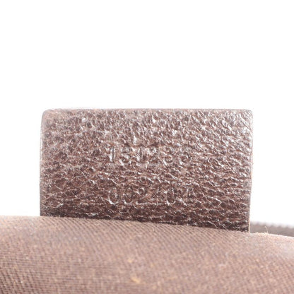 Gucci GG Canvas Sherry Line 131233 Leather Tote Bag Shoulder Business Commuter