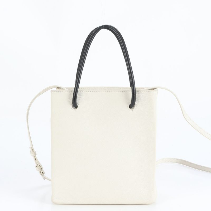 Balenciaga Shopping Tote XXS Leather 2WAY Tote Bag Shoulder 555140 Women's EUE