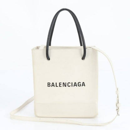 Balenciaga Shopping Tote XXS Leather 2WAY Tote Bag Shoulder 555140 Women's EUE