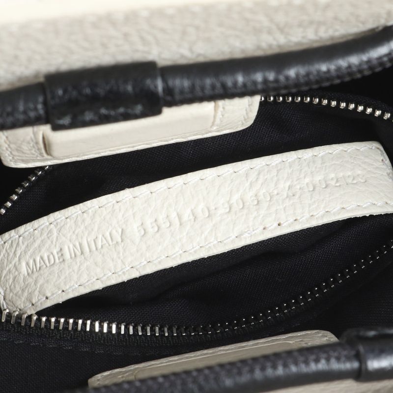 Balenciaga Shopping Tote XXS Leather 2WAY Tote Bag Shoulder 555140 Women's EUE