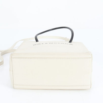 Balenciaga Shopping Tote XXS Leather 2WAY Tote Bag Shoulder 555140 Women's EUE