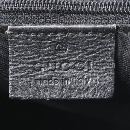 Gucci GG Canvas Leather Shoulder Bag Crossbody Messenger Business Black 120841