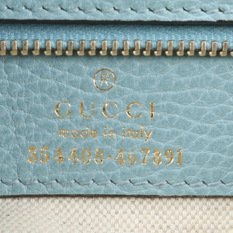 Gucci Swing Leather Tote Bag Shoulder Hand A4 354408 Genuine Leather Women ECE