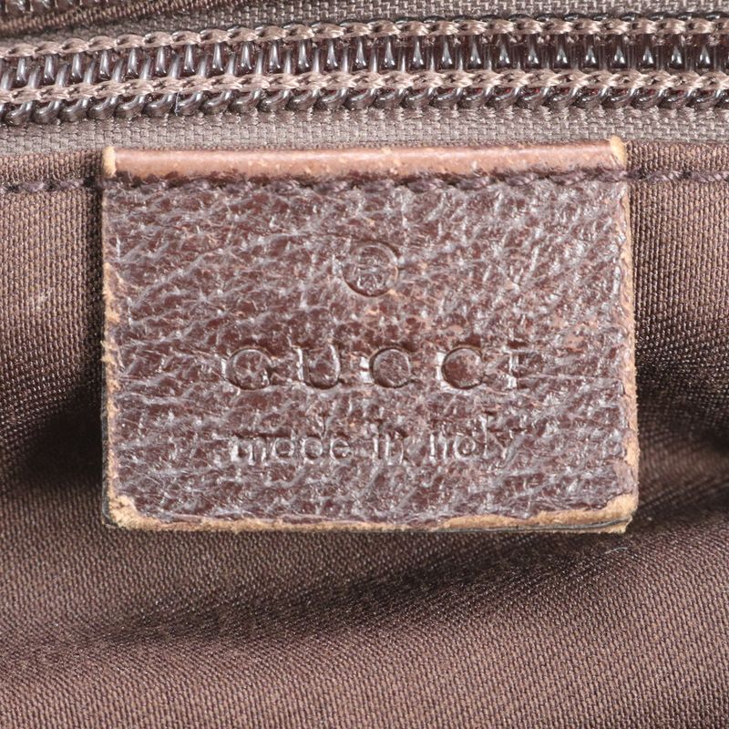 Gucci GG Canvas Sherry Line Leather Tote Bag Shoulder Hand 131230 Women ECE