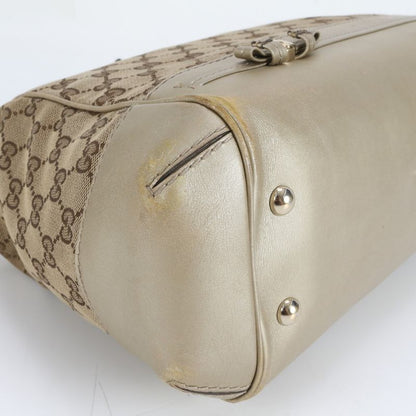 Gucci GG Canvas Mayfair Leather With Control Card 2WAY Shoulder Bag Crossbody