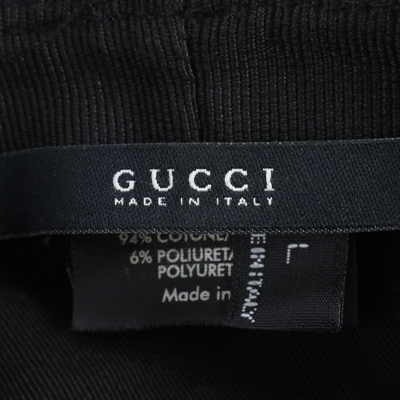 Gucci GG Canvas Bucket Hat Bucket Hat Fashion Leather Black Men's ECE Cy2-1