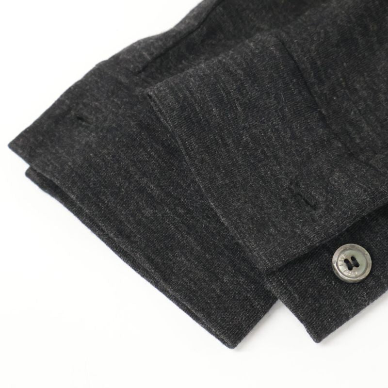 Celine Wool Big Collar Knit Long Sleeve Shirt/ 38