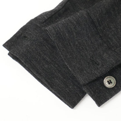 Celine Wool Big Collar Knit Long Sleeve Shirt/ 38