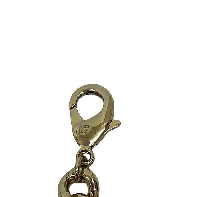 Chanel Logo Coco Mark Bracelet Bangle Accessories Black White 22BA