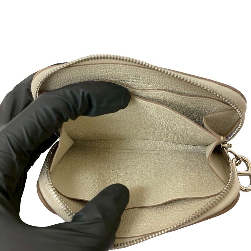 Hermes Zip And Go Leather Coin Case