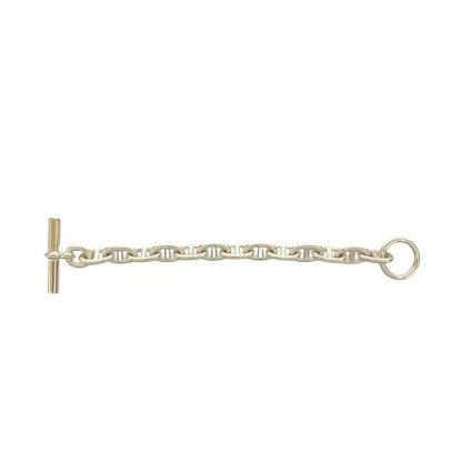 Hermes Chaine D'ancre MM 13 Pieces Silver 925 Chain Bracelet Accessorie