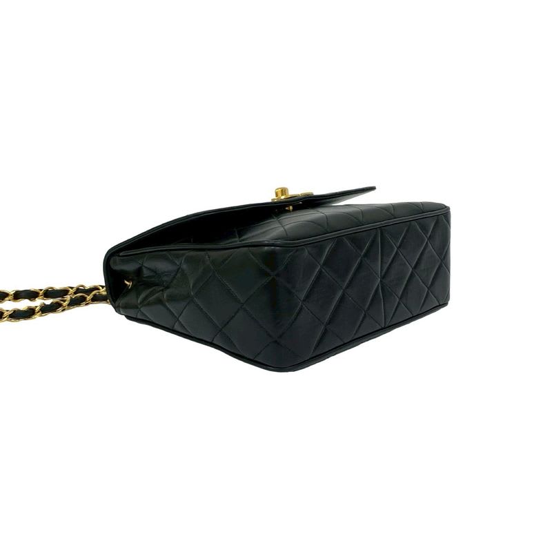 Chanel Chanel Quilted Decacoco Turnlock Lambskin Chain