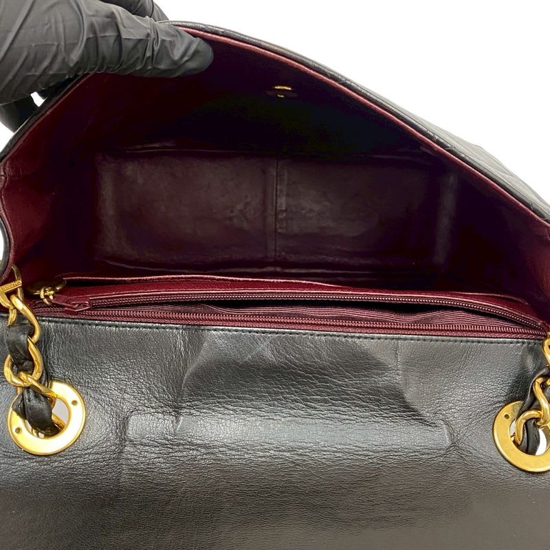 Chanel Chanel Quilted Decacoco Turnlock Lambskin Chain