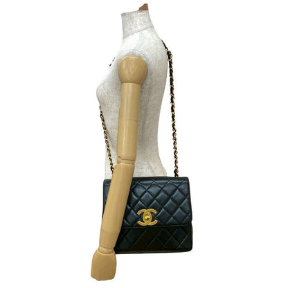 Chanel Chanel Quilted Decacoco Turnlock Lambskin Chain