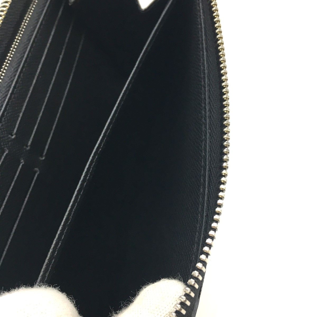 Louis Vuitton Damier Graphite Zippy Dragonne Damier Long Wallet