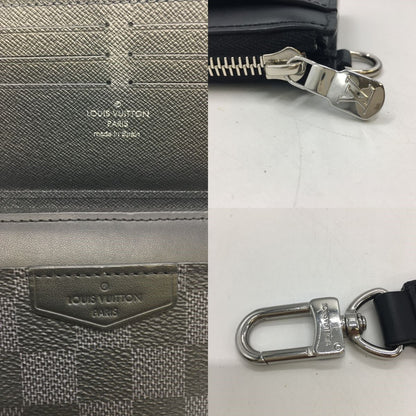 Louis Vuitton Damier Graphite Zippy Dragonne Damier Long Wallet