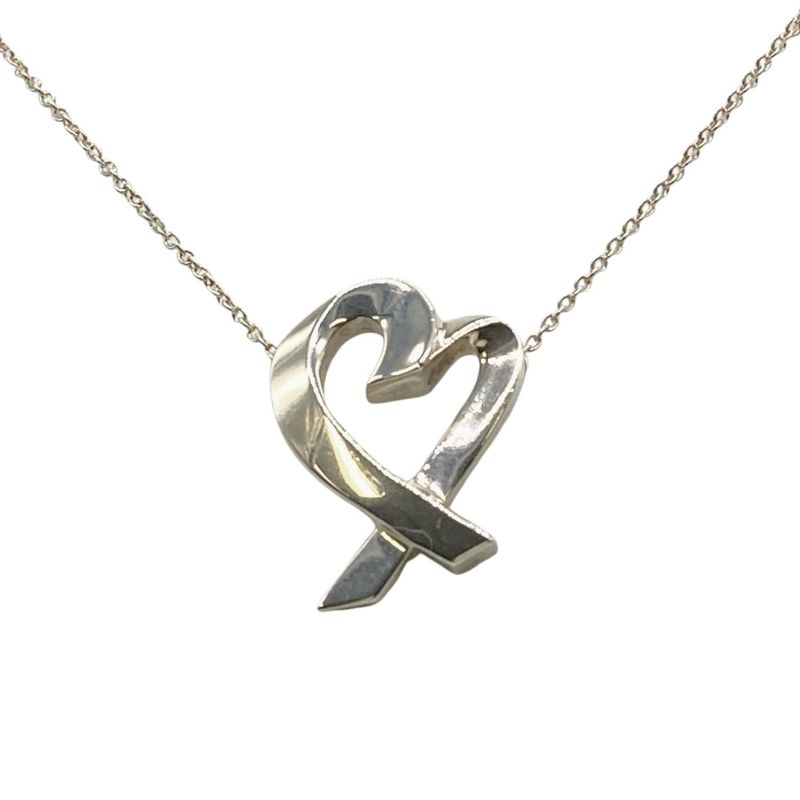 Tiffany & Co Tiffany & Co Loving Heart Necklace Sv925 38g Silver Ladies