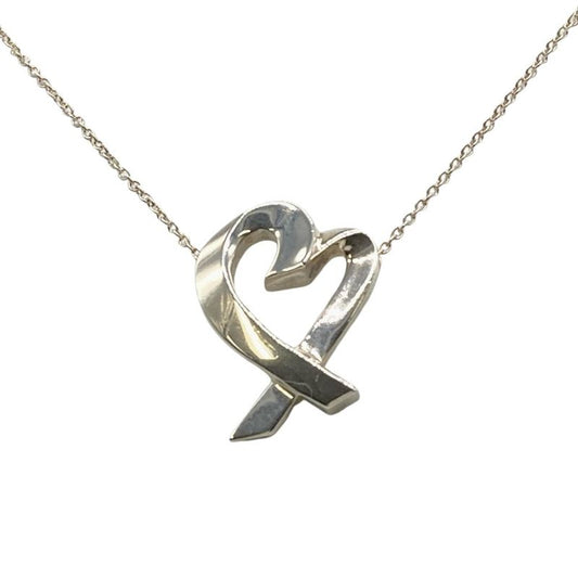 Tiffany & Co Tiffany & Co Loving Heart Necklace Sv925 38g Silver Ladies