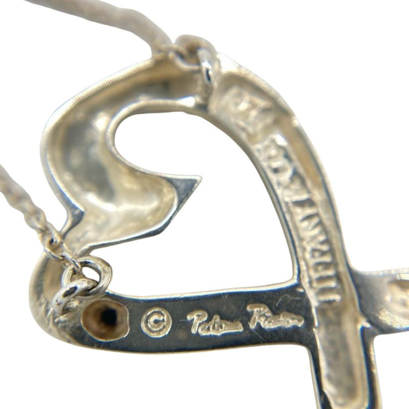 Tiffany & Co Tiffany & Co Loving Heart Necklace Sv925 38g Silver Ladies