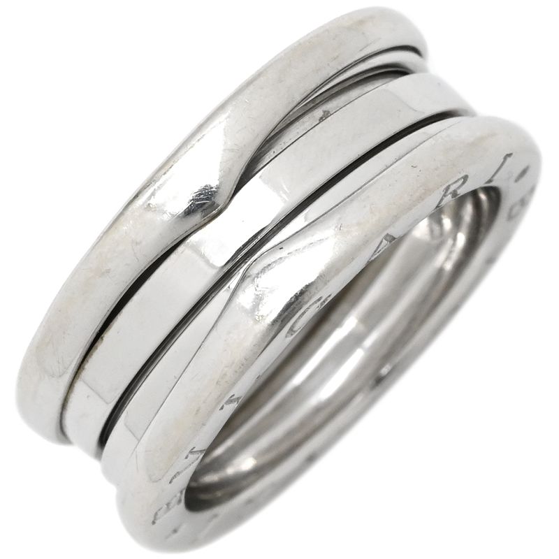 Bvlgari Bvlgari Ring B-Zero1 3 Band Ring 18k White Gold White Gold #53(jp13)