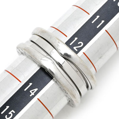 Bvlgari Bvlgari Ring B-Zero1 3 Band Ring 18k White Gold White Gold #53(jp13)