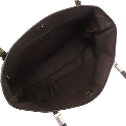 Gucci 290826 GG Canvas Gold Hardware Brown Tote Bag 0790 Gucci