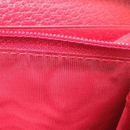 Gucci Tricolor Print Zip Around Wallet 524790 Canvas Leather Red Long Wallet