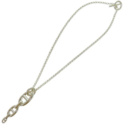 Hermes Chaine D'ancre Ancienne 22ag183617 925 Silver Necklace 1191 Hermes