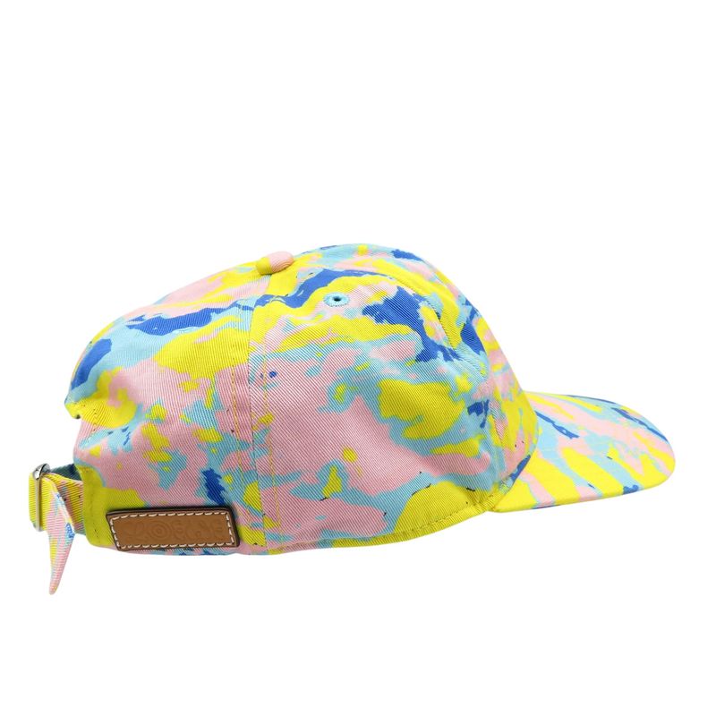 Loewe EYE Nature Baseball Cap Cotton Silver Hardware Multicolor 0570 Loewe