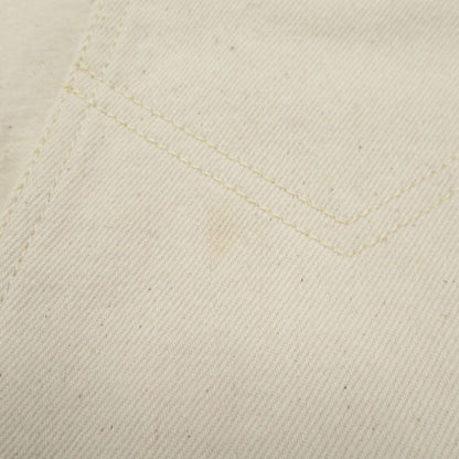 Hermes Cotton White Silver Hardware Salopette White 1275 Hermes
