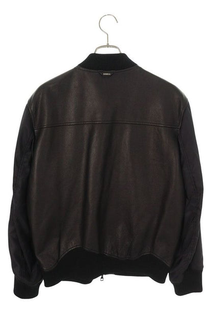 Louis Vuitton Hil47wtkv Sleeve Switched Leather Reversible Blouson Men 46