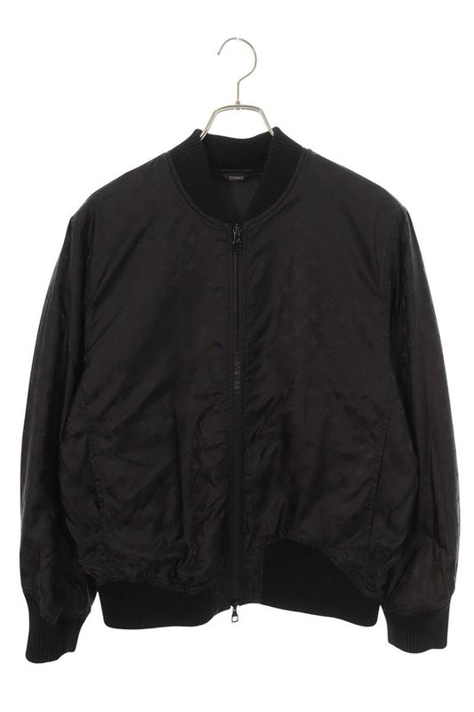 Louis Vuitton Hil47wtkv Sleeve Switched Leather Reversible Blouson Men 46