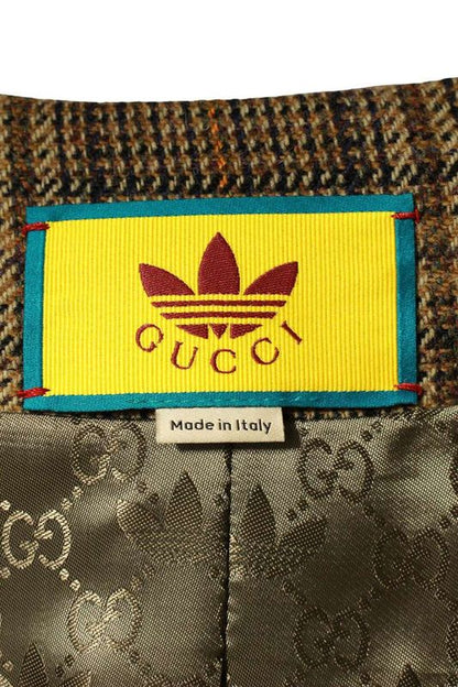 Gucci X Adidas 710398 Zakq6 Nylon Switching Coat Men 46