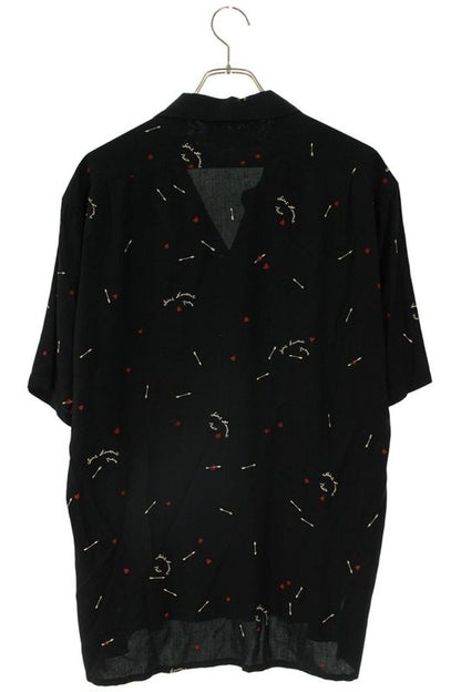 Saint Laurent Paris 531956 Y2d48 Cupid Print Short Sleeve Shirt Men 40