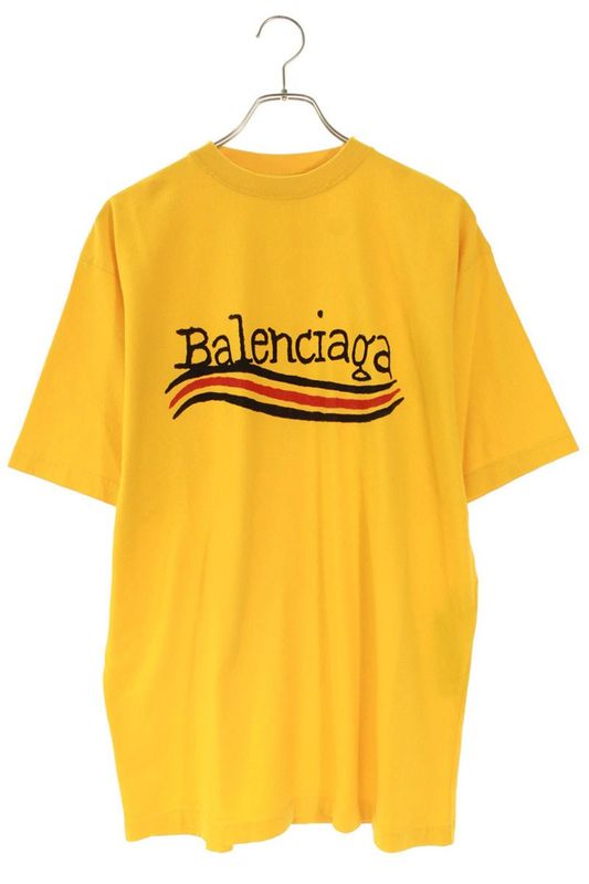 Balenciaga 6411675 Tnve7 Campaign Logo Print T-shirt Men's XXS