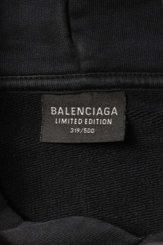 Balenciaga 739024 Tqvg7 Bfrnd Series Connected Hoodie Men 1