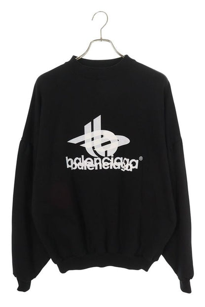 Balenciaga 24SS 767860 Tpvf3 Layered Sport Round Sweatshirt Men 1