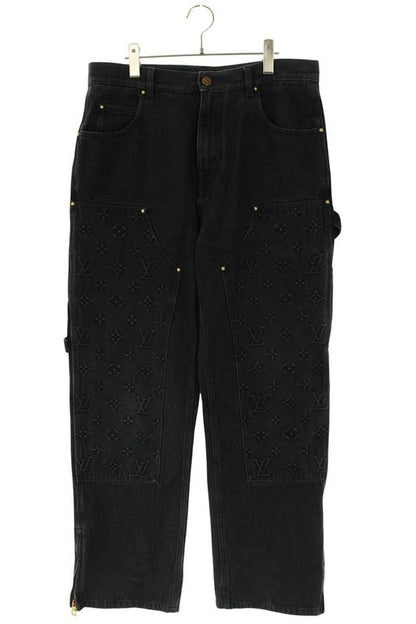 Louis Vuitton 24SS Rm241q CHX Hqd45w Monogram Workwear Carpenter Denim Pants